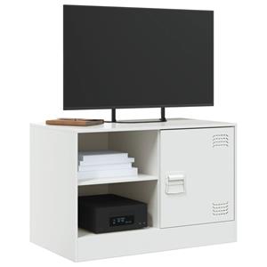 vidaXL Tv-meubelen 2 st 67x39x44 cm staal wit