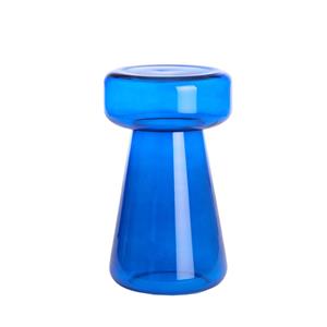 Bijzettafel Jakola - Glas Kobalt Blauw