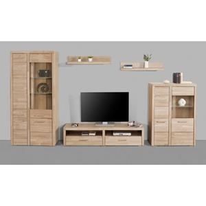 Home affaire Woltra Wandmeubel Falco Massief houten fronten (set, 4-delig)