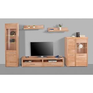 Home affaire Wandmeubel Falco Massief houten fronten (set, 4-delig)