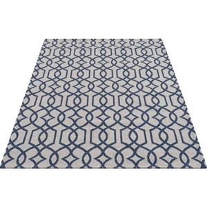 Carpet City Vloerkleed Cotton Platweefsel, 100% katoen, Marokkaans, gemakkelijk in onderhoud