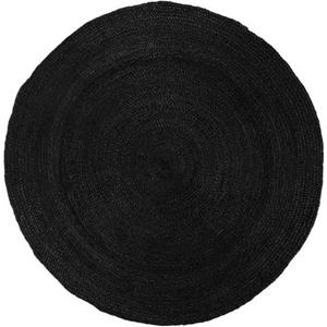 Carpetfine Vloerkleed Nele jute-vloerkleed natuurmateriaal gevlochten tweezijdig te gebruiken kleed van 100% jute, in rond en ovaal, vele maten