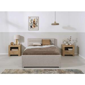 Andas Gestoffeerd bed HENA