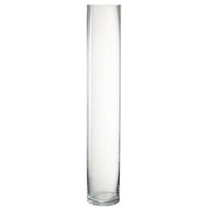 J-Line vaas Cylinder - glas - transparant - large - 60.50 cm hoog