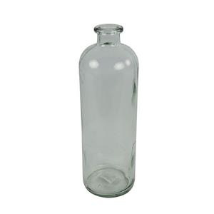 Countryfield Bloemenvaas/flesvaas Dawn - helder glas - D11 x H33 cm - vaas -