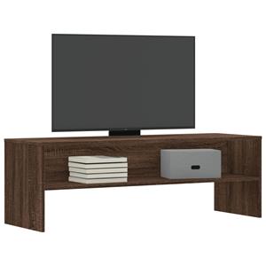 vidaXL Tv-meubel 120x40x40 cm bewerkt hout bruin eikenkleurig