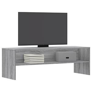 vidaXL Tv-meubel 120x40x40 cm bewerkt hout grijs sonoma eikenkleurig