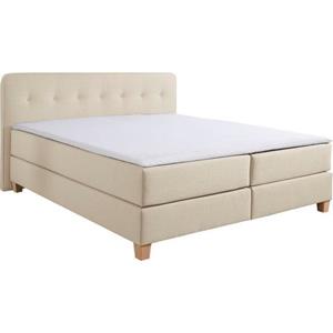 Home affaire Boxspring Fargo in extra lang 220 cm, met topmatras, 3 uitvoeringen, 4, breedten