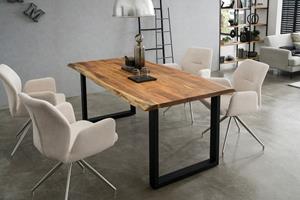 SalesFever Eettafel Massief hout geolied en tweevoudig gewaxt