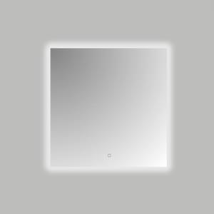 Best Design Firkant vierkante spiegel 60x60cm met LED-verlichting