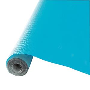 Givi Italia Tafelkleed op rol - papier - turquoise blauw - 120cm x 5m -