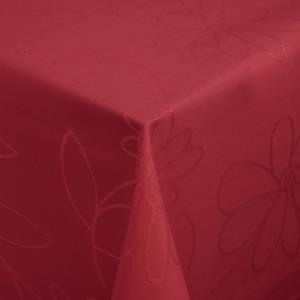 ERWIN M. Tafelkleed Floralie vierkant; 80x80 cm (BxL); burgundy; vierkant