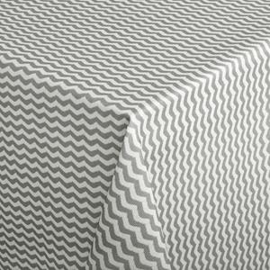 ERWIN M. Tafelkleed Waves vierkant; 100x100 cm (BxL); grijs; vierkant