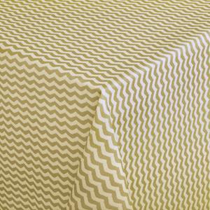 ERWIN M. Tafelkleed Waves vierkant; 100x100 cm (BxL); zand; vierkant