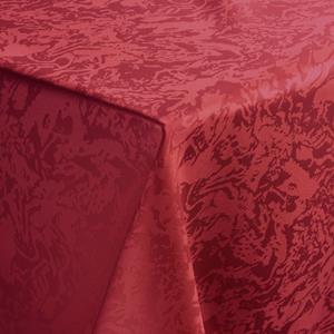 PULSIVA Tafelkleed Marmor vierkant; 130x220 cm (BxL); burgundy; rechthoekig