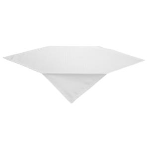 PULSIVA Tafelkleedje Rhône; 80x80 cm (BxL); wit; vierkant; 2 stuk / verpakking
