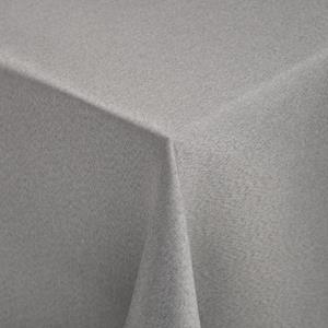 ERWIN M. Tafelkleed Ambita glad vierkant; 100x100 cm (BxL); lichtgrijs; vierkant