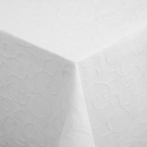 ERWIN M. Tafelkleed Biella vierkant; 80x80 cm (BxL); wit; vierkant