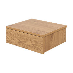 Lisomme Bram houten nachtkastje bruin - 37 x 13 cm