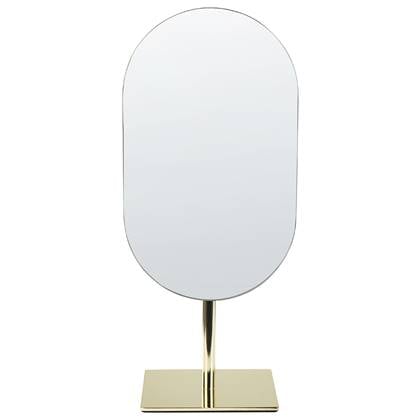 Beliani CANTAL - Tafel spiegel - Goud - Metaal