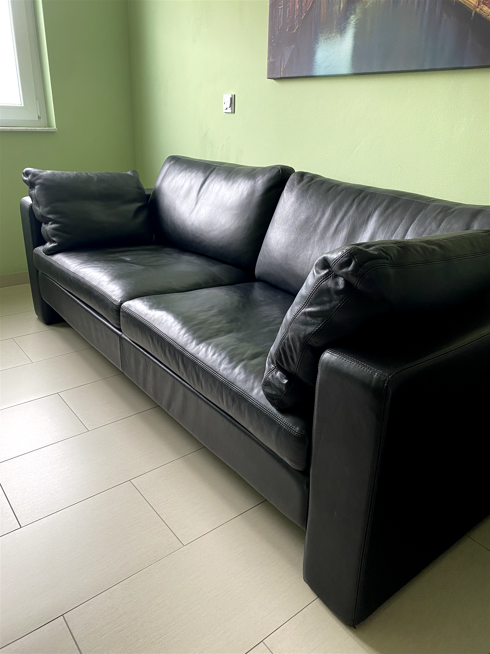 COR leather sofa Leather - Tweedehands