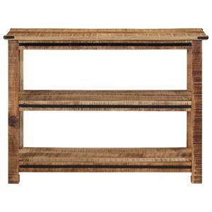 vidaXL Wandtafel 100x35x75 cm massief mangohout