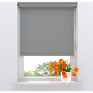 Raamdecoratie.com Rolgordijn Easy Soft - Verduisterend - Light Grey - 180 X 190