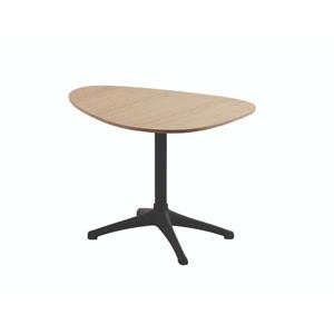 FLEXLUX Bijzettafel Nachttisch, Sofatisch, Kaffeetisch, Couchtisch, Nierenform,