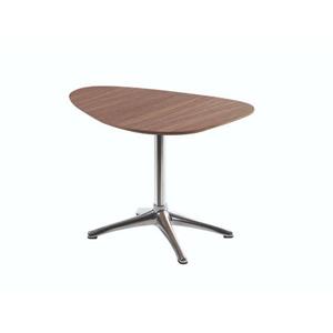 FLEXLUX Bijzettafel Nachttisch, Sofatisch, Kaffeetisch, Couchtisch, Nierenform,