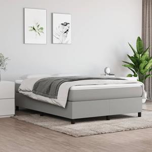 VidaXL Bedframe stof lichtgrijs 140x200 cm