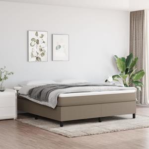 VidaXL Bedframe stof taupe 180x200 cm