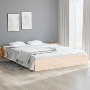 VidaXL Bedframe massief hout 160x200 cm