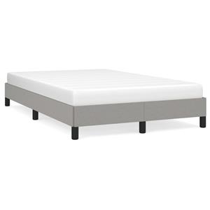 VidaXL Bedframe stof lichtgrijs 120x190 cm