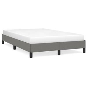 VidaXL Bedframe stof donkergrijs 120x190 cm