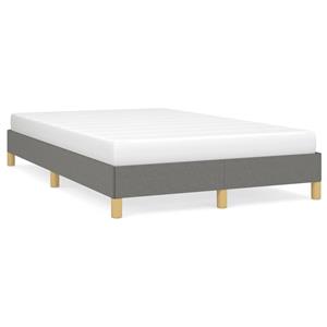 VidaXL Bedframe stof donkergrijs 120x190 cm