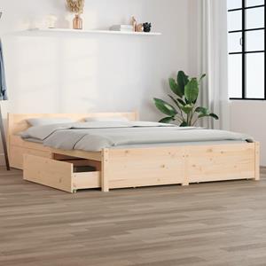 VidaXL Bedframe met lades 120x200 cm