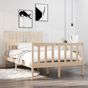 VidaXL Bedframe massief hout 120x190 cm