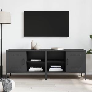 vidaXL Tv-meubelen 2 st 68x39x50,5 cm staal zwart