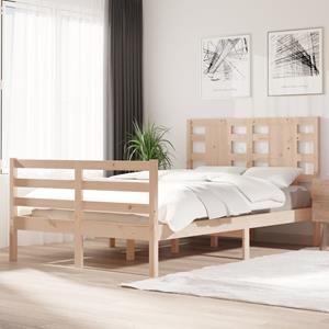 VidaXL Bedframe massief grenenhout 120x200 cm