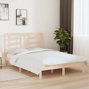 VidaXL Bedframe massief grenenhout 140x200 cm