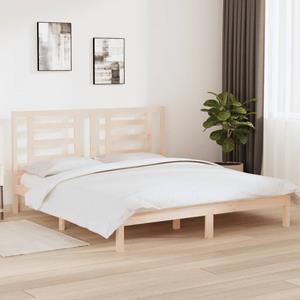 VidaXL Bedframe massief hout 180x200 cm