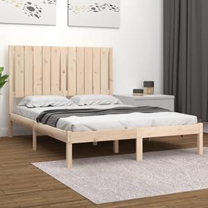 VidaXL Bedframe massief grenenhout 120x200 cm