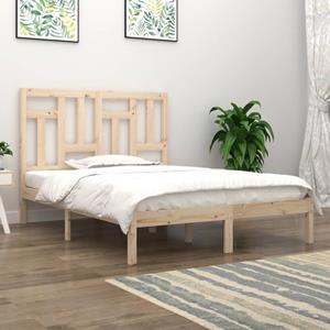 VidaXL Bedframe massief hout 120x190 cm