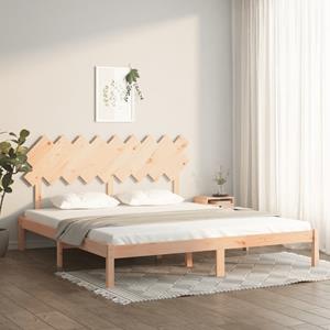 VidaXL Bedframe massief hout 180x200 cm