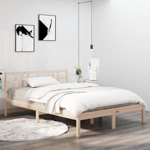 VidaXL Bedframe massief hout 120x190 cm