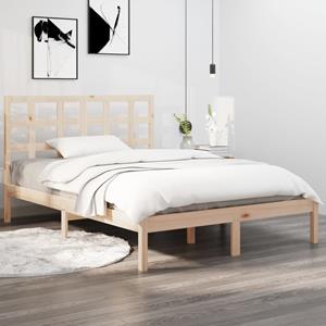 VidaXL Bedframe massief hout 140x200 cm