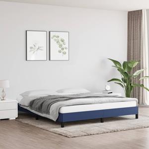 VidaXL Bedframe stof blauw 180x200 cm