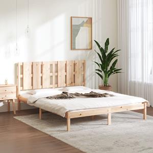 VidaXL Bedframe massief hout 150x200 cm