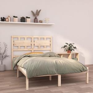 VidaXL Bedframe massief hout 135x190 cm