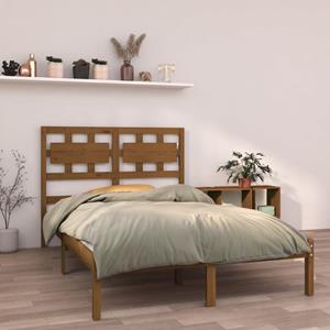 VidaXL Bedframe massief hout honingbruin 120x200 cm